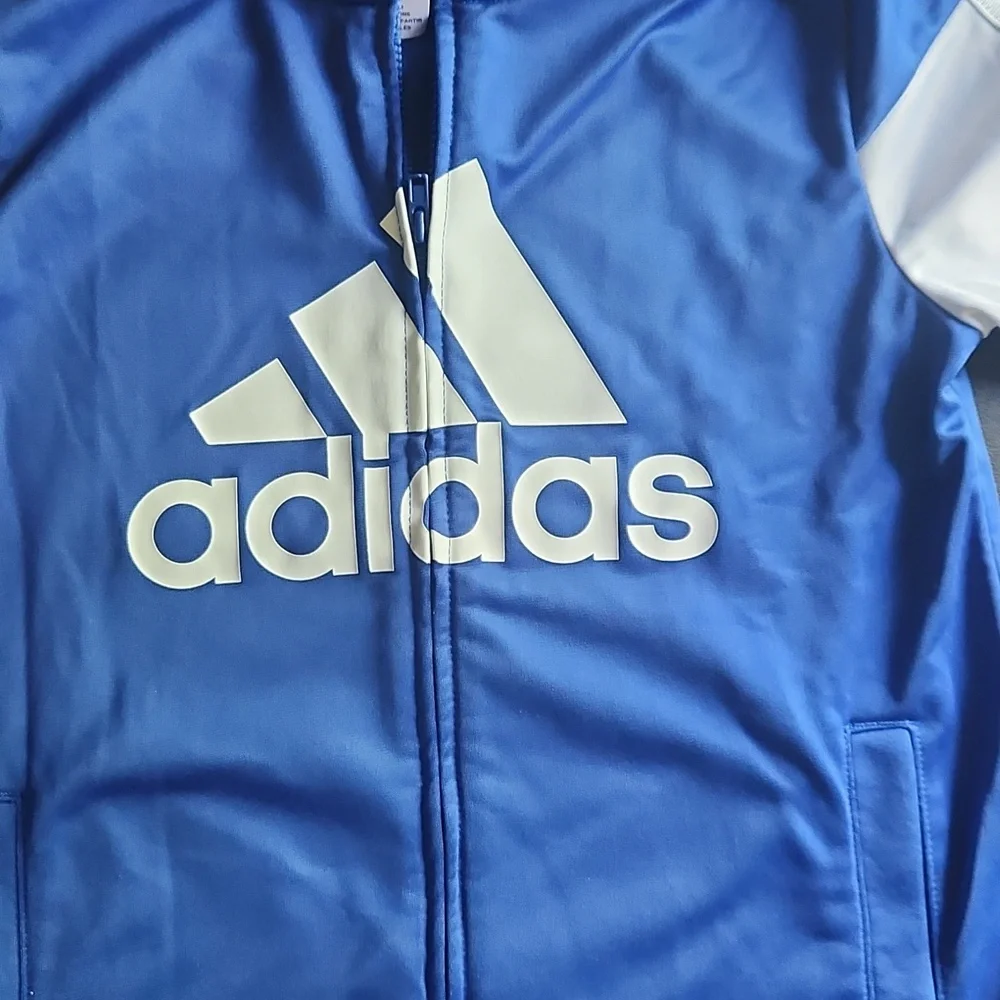 Adidas Blue and Black Track Suit - Picture 7 of 7